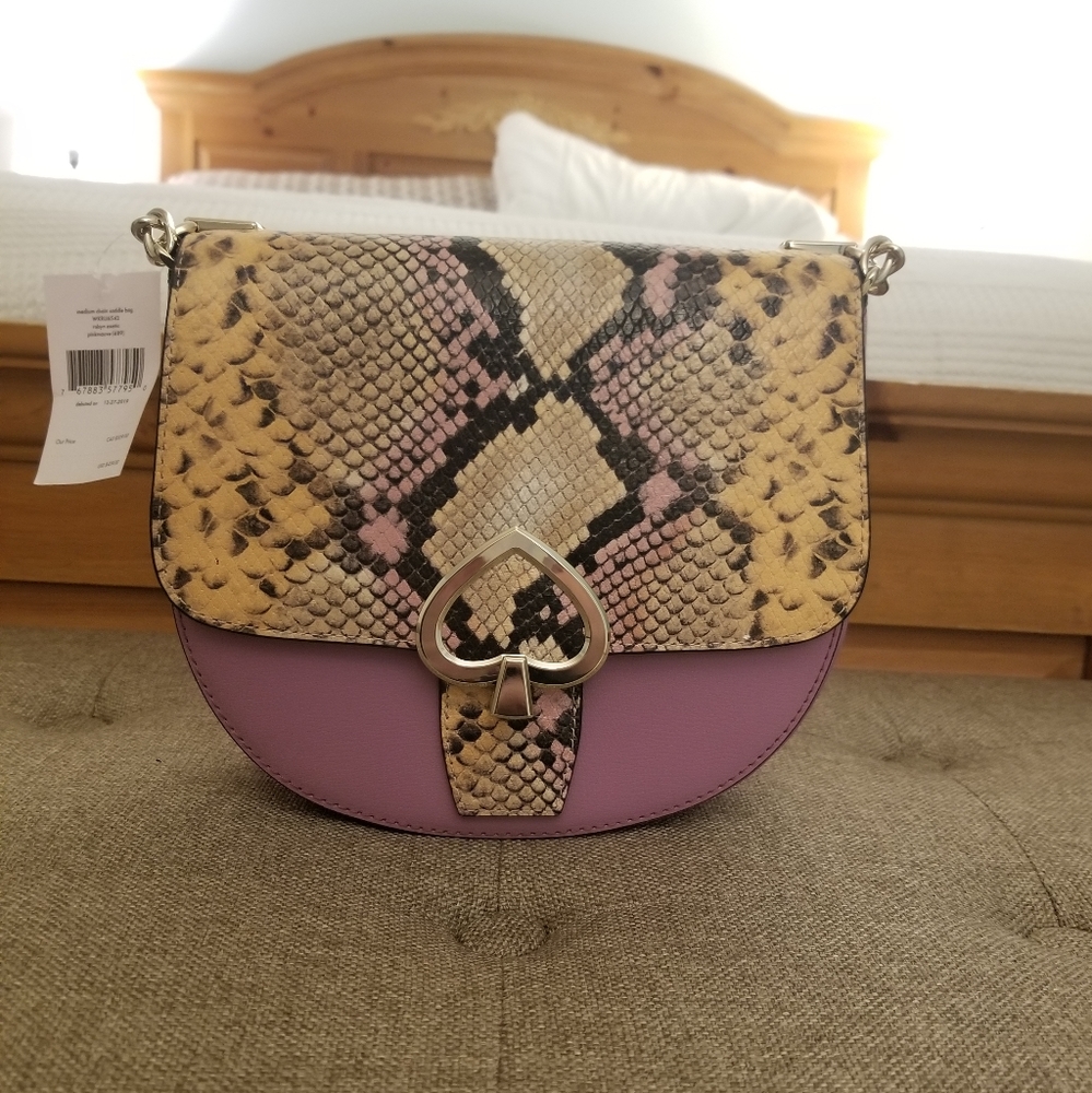 New Kate Spade Robyn Exotic Crossbody Bag